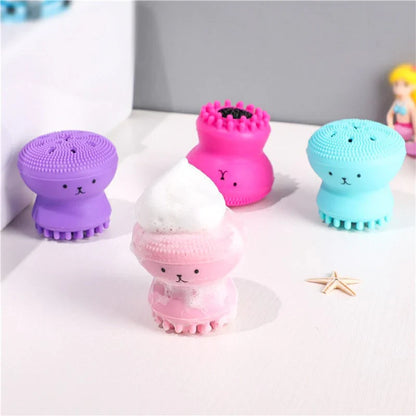 Silicone Facial Scrubber & Exfoliating Cleansing Brush