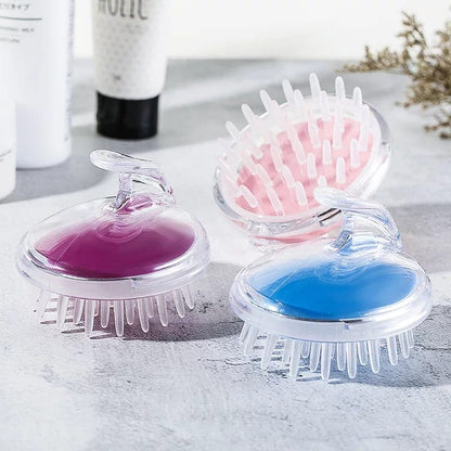 Silicone Scalp Massager & Shampoo Brush