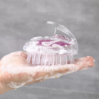 Silicone Scalp Massager & Shampoo Brush