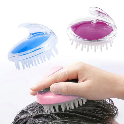 Silicone Scalp Massager & Shampoo Brush