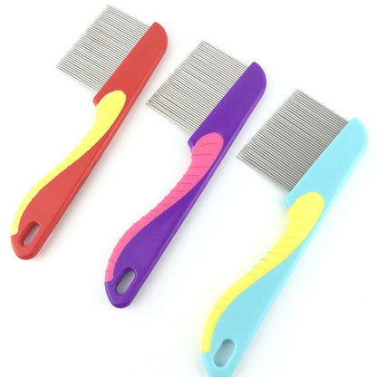 Stainless Steel Fine-Tooth Nit & Hair Lice Comb