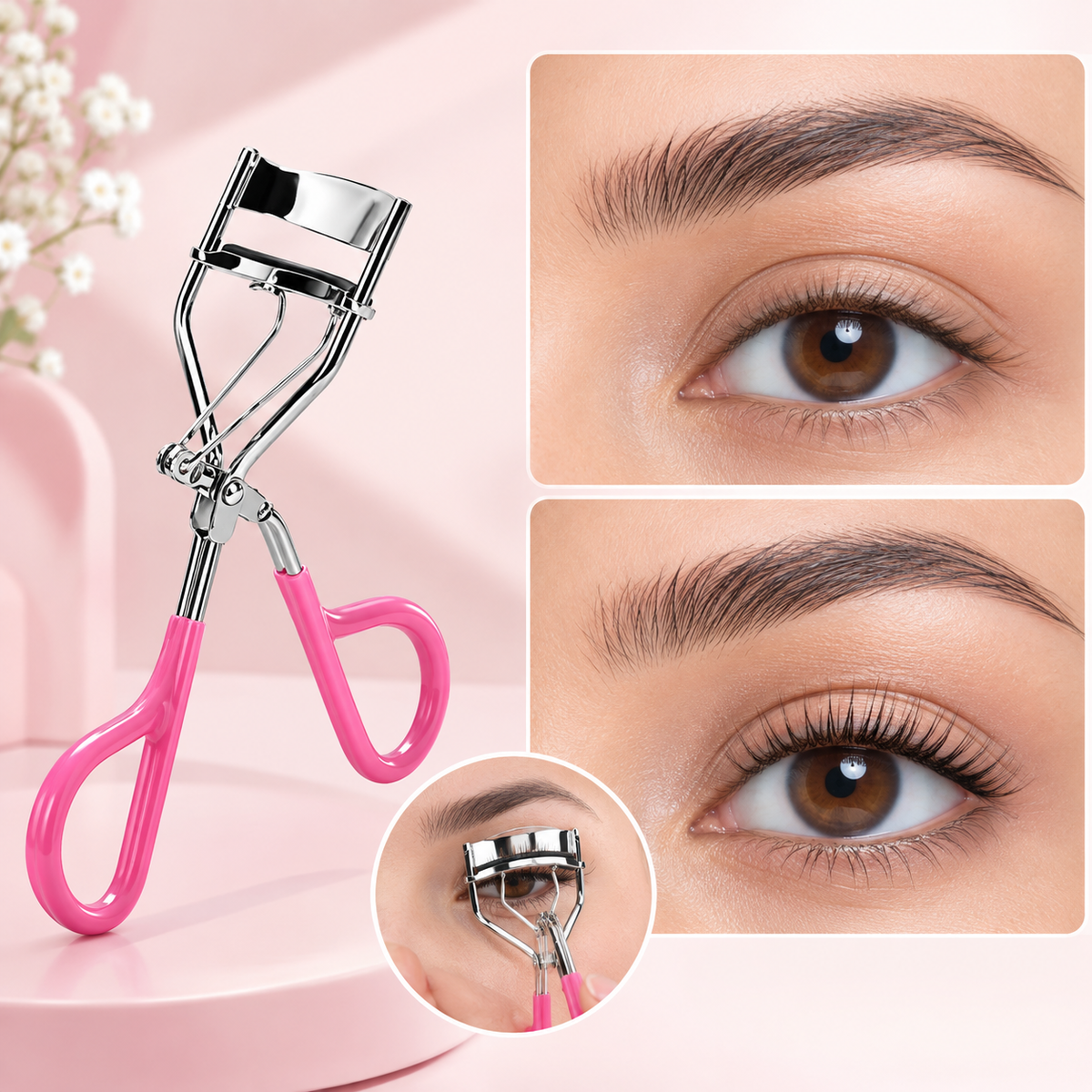 Stainless Steel Eyelash Curler