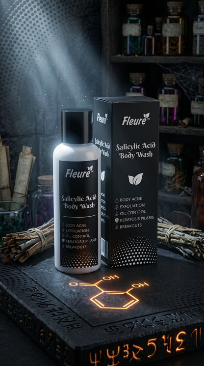 Salicylic Acid Body Wash for Body Acne and Exfoliation