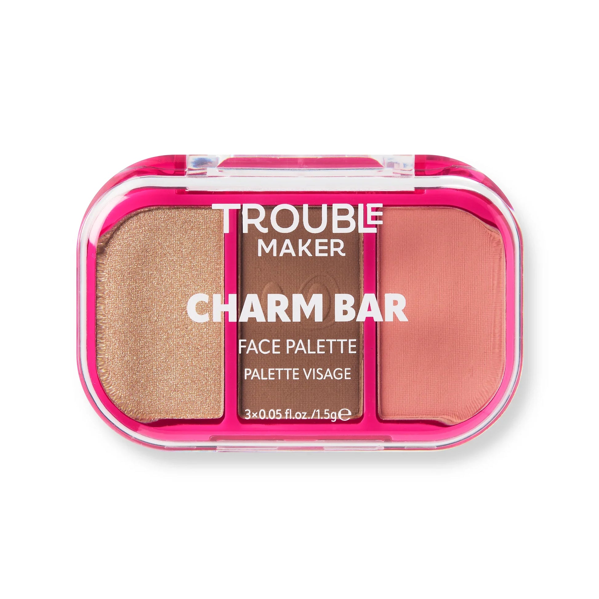 Trouble Maker Charm Bar Face Trio Palette