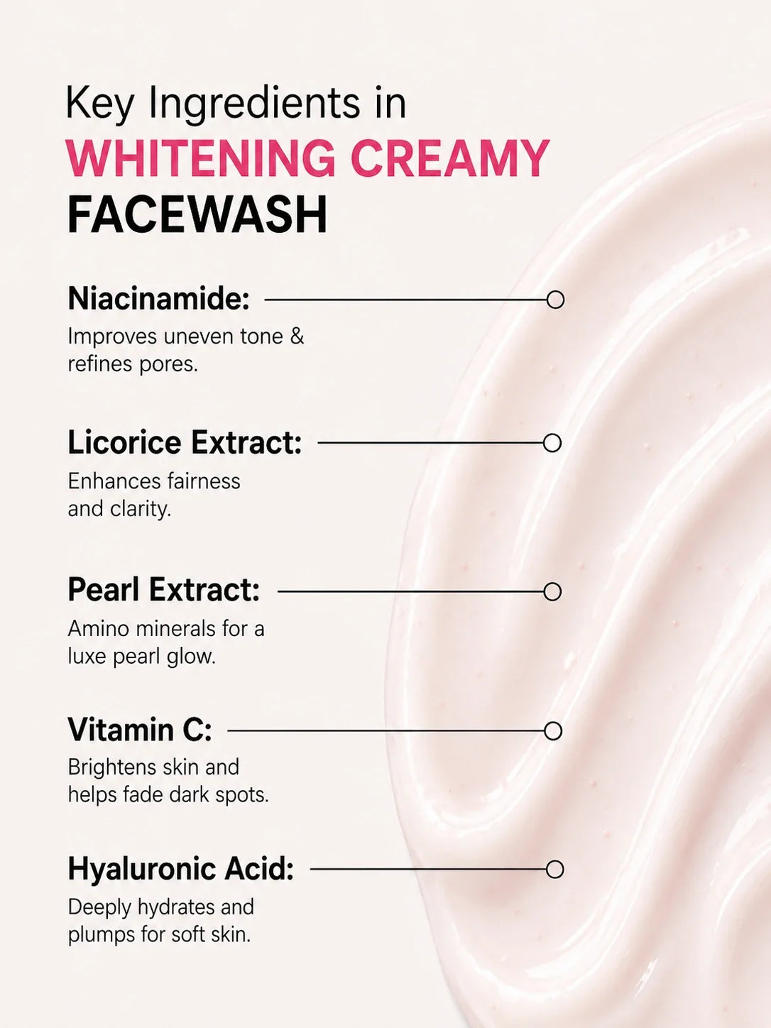Kleen Whitening Creamy Face Wash