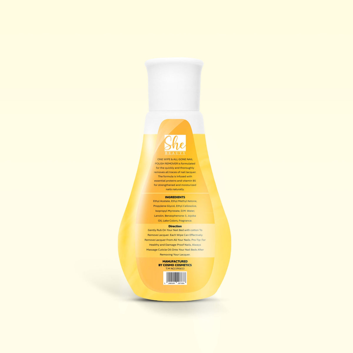 She Beauty Nail Polish Remover