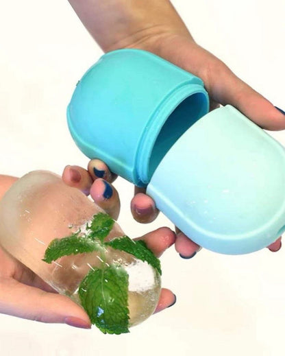 Silicone Face Ice Roller - Skin Massage Cooling Tool