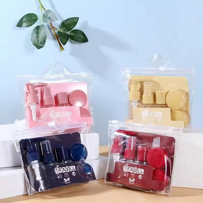 5PCs Empty Travel Bottle Set Kit
