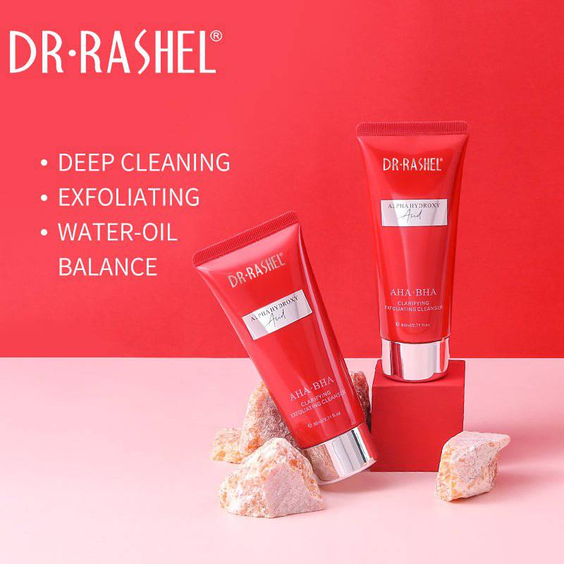 DR RASHEL AHA BHA Clarifying Exfoliating Facial Cleanser 80ml Face Wash