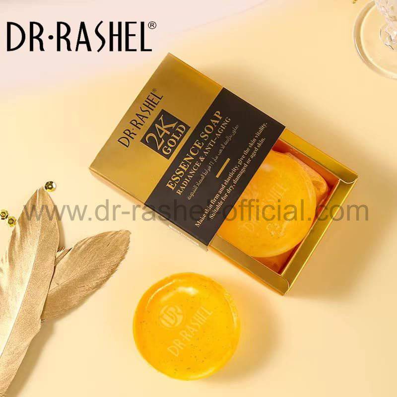 Dr.Rashel 24K Gold Radiance & Anti Aging Essence Soap - 100gms