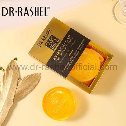 Dr.Rashel 24K Gold Radiance & Anti Aging Essence Soap - 100gms