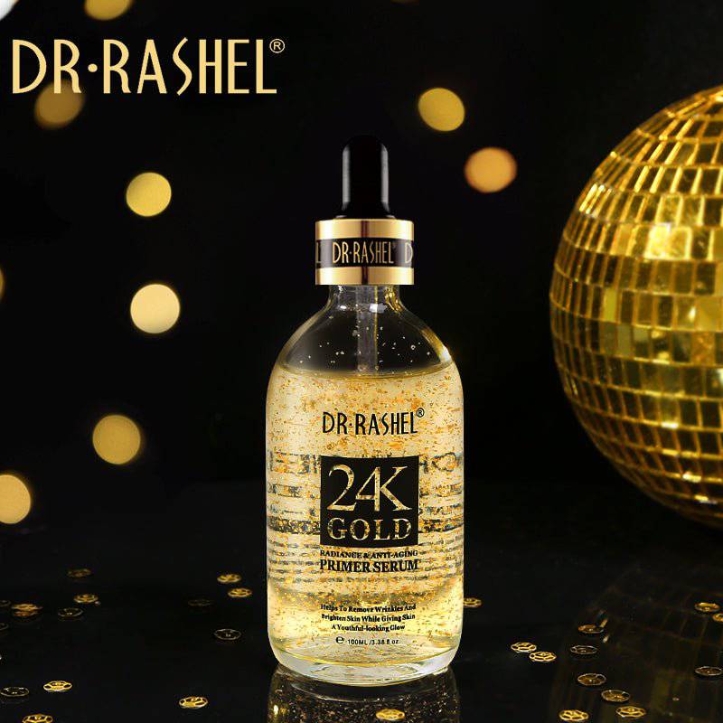 Dr.Rashel 24K Gold Radiance & Anti Aging Primer Serum - 100ml