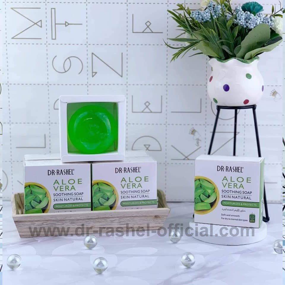 Dr.Rashel Aloe Vera Soothing Skin Natural Soap - 100gms