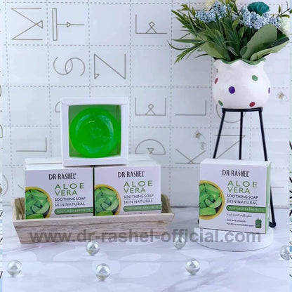 Dr.Rashel Aloe Vera Soothing Skin Natural Soap - 100gms