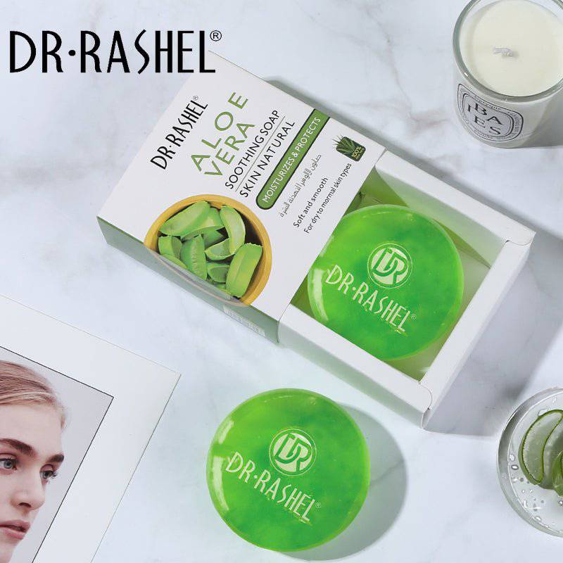 Dr.Rashel Aloe Vera Soothing Skin Natural Soap - 100gms