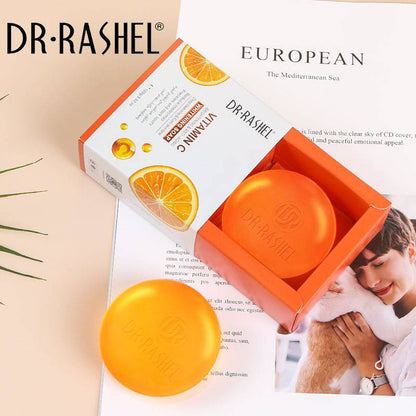 Dr.Rashel Vitamin C Brightening & Anti Aging Whitening Soap - 100gms
