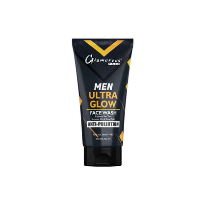 Glamorous Face Men Ultra Glow Face Wash Anti-Pollution