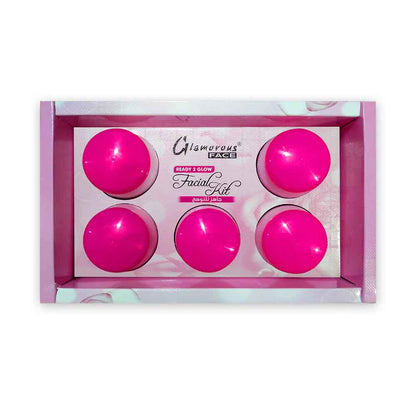 Glamorous Face 5 In 1 Ready 2 Glow Facial Kit
