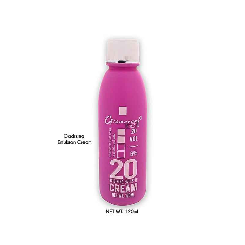 Glamorous Face Oxidizing Emulsion Cream 20 Volume With Face Blond Bleach Powder