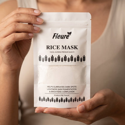 Fleuré Rice Mask | Brightening Face Mask for Dark Spots & Pigmentation