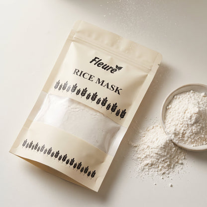 Fleuré Rice Mask | Brightening Face Mask for Dark Spots & Pigmentation