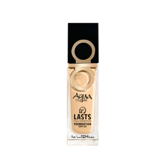 Aqua Color line 12H Last Full Coverage Foundation SPF 30