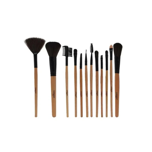 Glamorous Face 12 Piece Leather Brushset