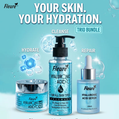 Fleuré Hyaluronic Acid Bundle For Deep Hydration