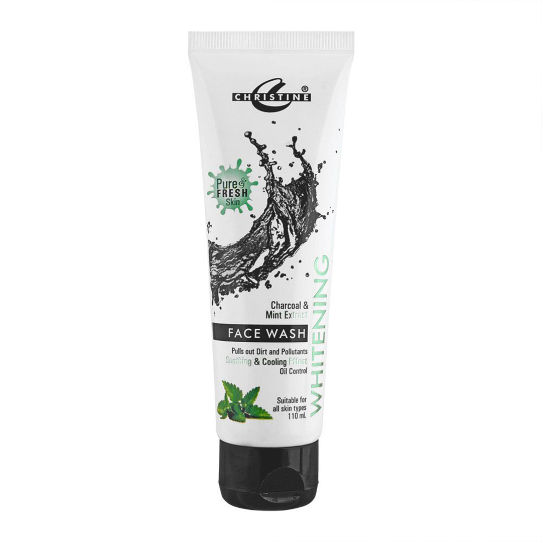 Christine Charcoal & Mint Face Wash 110ml
