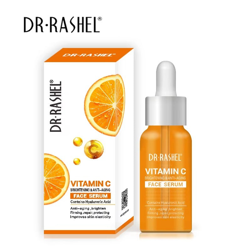 DR RASHEL Vitamin C Serum - Brightening & Anti-Aging with Hyaluronic Acid - 50ml