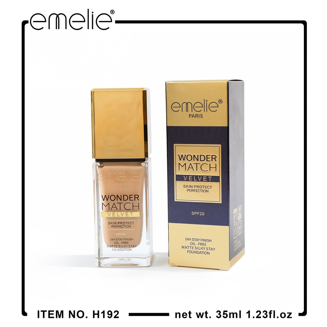 Wonder Match Velvet Foundation - 24H Matte SPF 20