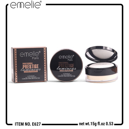 PROFESSIONAL PRESTIGE Cuminous Loose Powder – Flawless Matte, All-Day Wear