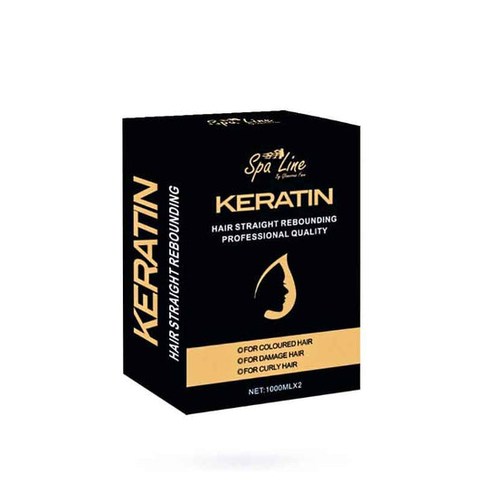 Spa Line By Glamorous Face Keratin Professional Hair Straight Rebounding