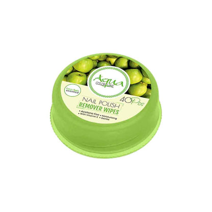 Aqua Color Line Nail polish Remover Pad 40 Pieces
