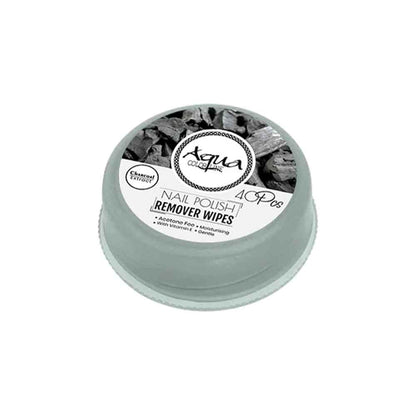 Aqua Color Line Nail polish Remover Pad 40 Pieces