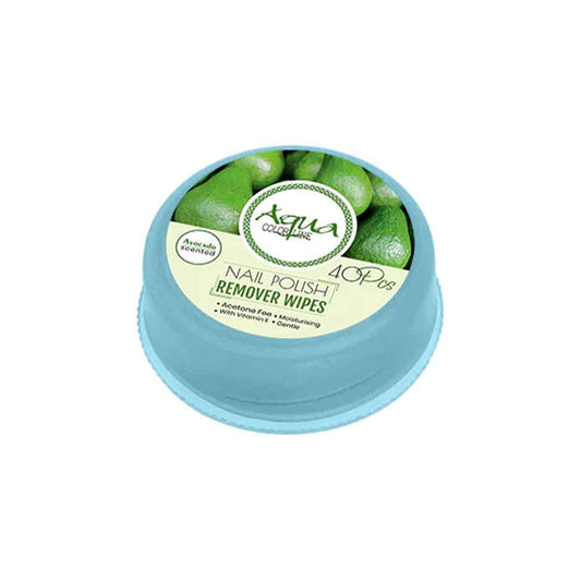 Aqua Color Line Nail polish Remover Pad 40 Pieces
