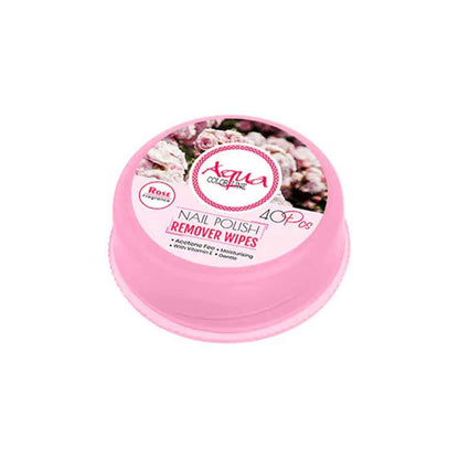 Aqua Color Line Nail polish Remover Pad 40 Pieces