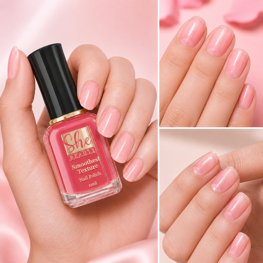 Natural Pink Glow Nail Polish - Smoothest Texture