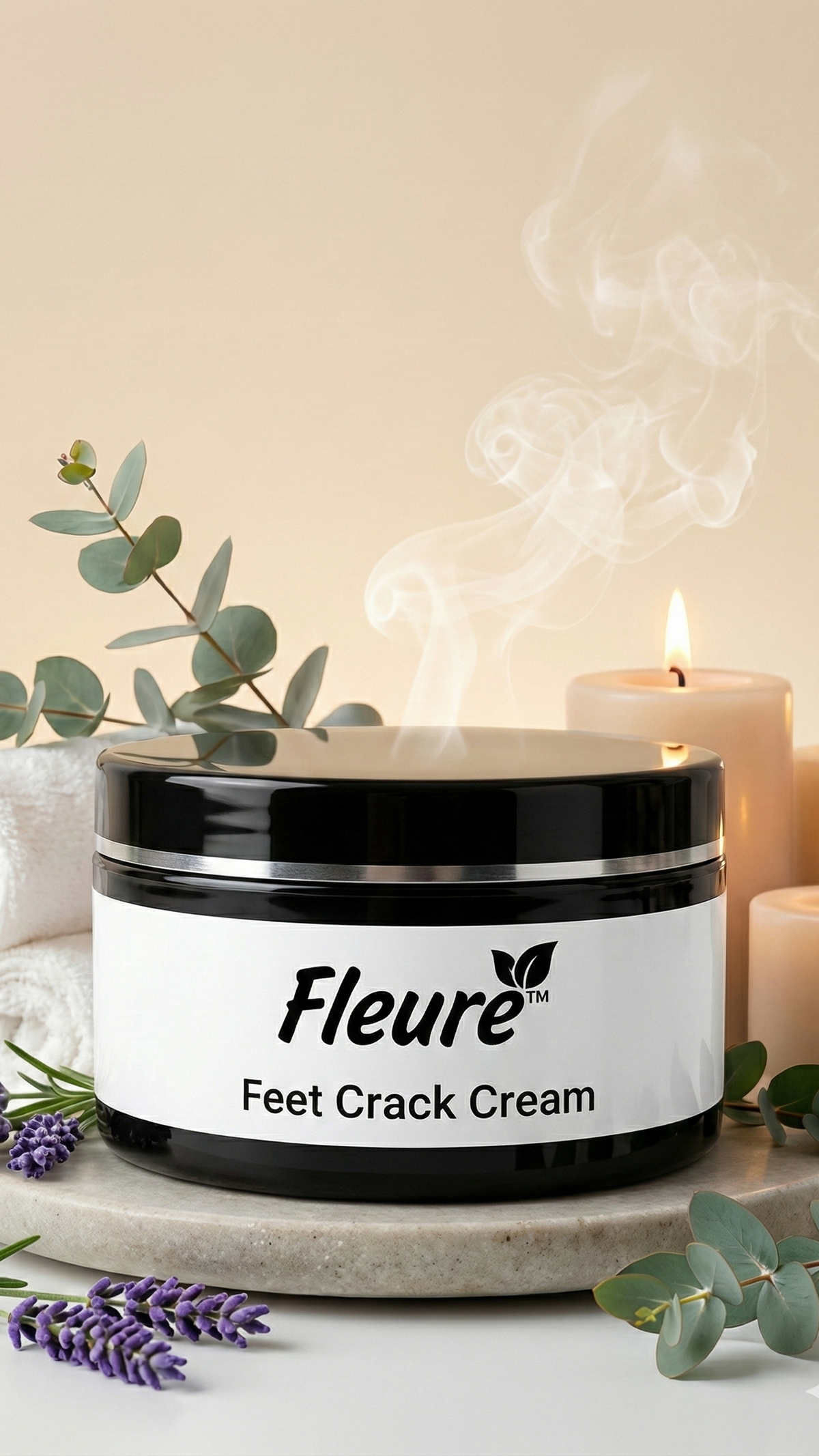 Feet Crack Cream for Cracked Heels by Fleuré